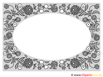 Rahmen Schwarz-Weiss