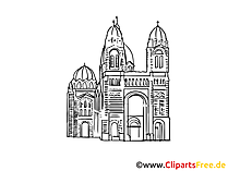 Architekturdenkmal Bild, Zeichnung, Clipart gratis
