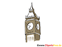 Big Ben London Clip Art, Bild, Cartoon