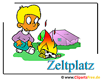 Camping Clipart-Bild free