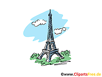 Eiffelturm Paris Clipart, Bild, Cartoon