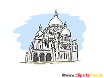 Kathedrale Clipart, Bild, Cartoon