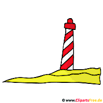 Lichtturm Clipart, Bild, Cartoon, Grafik, Illustration
