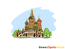 Moskau Clipart, Bild, Cartoon