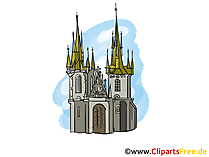 Schloss Bild, Clipart, Illustration, Grafik gratis