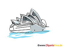 Sidney Clipart, Bild, Cartoon
