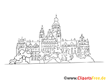 Dom Zeichnung - Cliparts Deutsche Städte