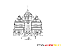 Padeborn Bild schwarz-weiss