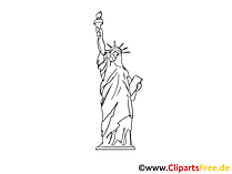 Statue of Liberty National Monument Clip Art, Image, Picture free