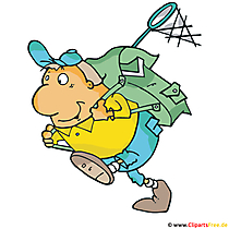 Wanderer Clipart Bild kostenlos