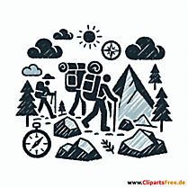 Wandertag Clipart