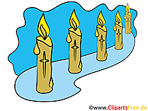 Kerzen Bilder  zu Allerheiligen