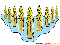 Kerzen Bilder zu Allerheiligen kostenlos herunterladen