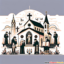Clipart für Religion - Buß- und Bettag