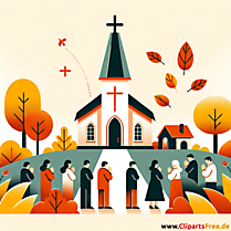 Clipartbild zum Buß- und Bettag