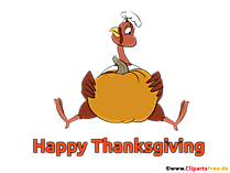 Happy Thanksgiving clip art, prentjie, groetekaartjie