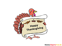 Roast Turkey Thanksgiving Illustration, Clip Art, Imaj