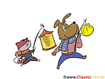 Latarnia festiwal ilustracja, darmowe cliparty