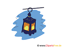 Laterne Illustration, Clipart, Bild gratis