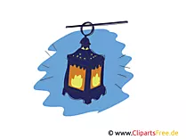 Laterne Illustration, Clipart, Bild gratis