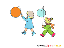 Laternenfest Clipart, Illustrtion, Bild