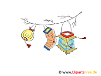 Schöne Laternen Illustration, Clipart, Bild gratis