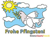 Frohe Grüße zu Pfingsten‎ Grafiken