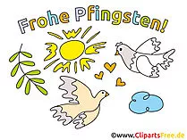 Pfingsten Karte
