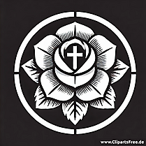 Lutherrose Bild zur Reformation