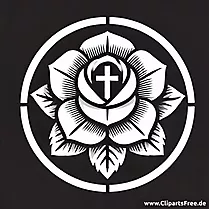 Lutherrose Bild zur Reformation