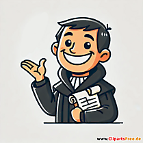 Martin Luther Cartoon Illustration