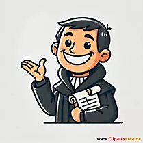 Martin Luther Cartoon Illustration