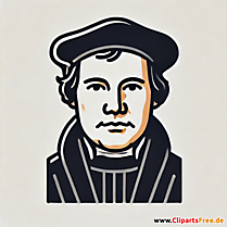 Porträt von Martin Luther Bild zum Reformationstag