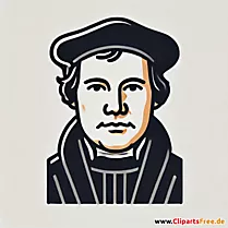 Porträt von Martin Luther Bild zum Reformationstag