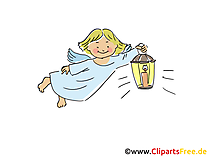 Glückwünsche zur Taufe, Cartoon, Illustration, Clipart kostenlos