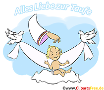 Grußkarten zu Taufe und Geburt