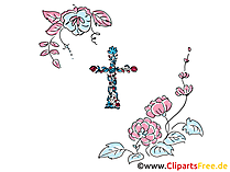 Tauf Karte Clipart, Bild, Grafik, Illustration, Cartoon kostenlos