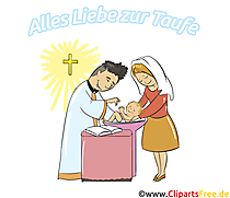 Taufkarten, Einladungskarten zur Taufe gratis