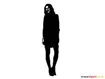 Frau Silhouette
