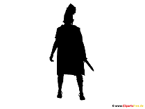 Gladiator Silhouette Bild