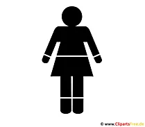 Frau Piktogramm