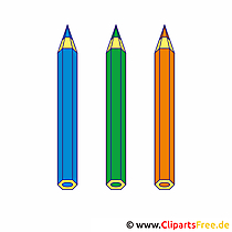 Crayons clipart foto gratis
