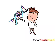 DNA Clipart, Bild, Illustration