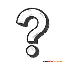 Question mark clipart for PowerPoint presentations