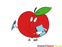 Kostenlose Cliparts Lernen in Schule