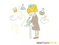 Kostenloses Schulbild Experimente in der Schule