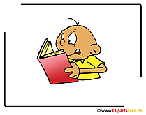 Gratis clipart-afbeelding lezen