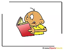 Lesen Clipart-Bild kostenlos