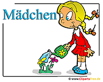 Meisje clipart gratis - school clipart