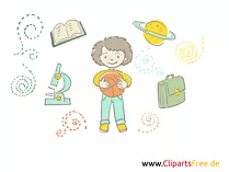 Sachunterricht Schule Illustrationen, Bilder, Cliparts